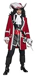 Smiffy's - Disfraz de capitán pirata para hombre,...