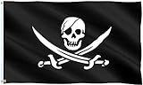 Ericraft Bandera Pirata Grande 90x150cms Bandera...