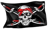 Rahmenlos - Bandera original de Piratas del Caribe