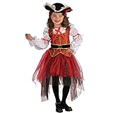 Amosfun 4 UNIDS Traje de Princesa Pirata para...