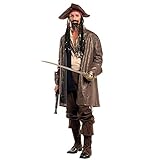 Disfraz de hombre Pirata Capitán Jack con...