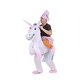 Anself - Disfraces Inflable De Unicornio Traje De...