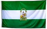 esvendio Bandera de Andalucía Grande de Tela...