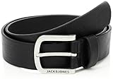 JACK & JONES Jacharry Belt Noos Cinturón, Negro...