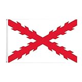 Ericraft Bandera Cruz de Borgoña Grande 90x150cms...