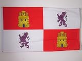 AZ FLAG Bandera de Castilla Y LEÓN 150x90cm -...