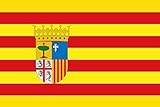 Durabol Bandera de Aragon 150*90 centímetro...