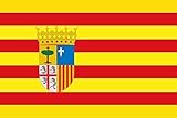 Durabol Bandera de Aragon 150*90 centímetro...