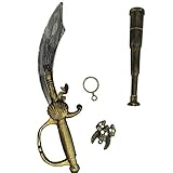 Set de Espada Pirata de Juguete Conjunto 4 uds