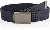 Urban Classics Canvas Belt Cinturón, Navy, Talla...