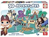 Educa Borrás-3D Adventures Playset, construye tu...