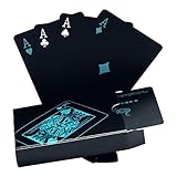 Impermeable Poker Tarjetas Negra Tarjetas de Juego...