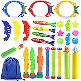 Paochocky 24pcs Juguetes de Buceo Conjunto, Buceo...