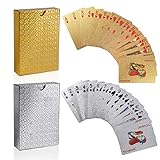 FT-SHOP Poker Cartas 2 Juegos Impermeable Juego de...