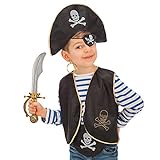 Carnival Toys - Juego pirata para niño: sombrero,...