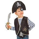 Carnival Toys - Juego pirata para niño: sombrero,...