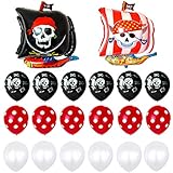 Feelairy 22 pcs Globos Piratas Gigantes Globo de...