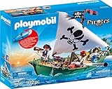 PLAYMOBIL Barco Pirata con Motor Submarino 70151,...