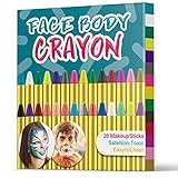 MUSCCCM Pintura Facial Ninos, 28 Colores Pintura...