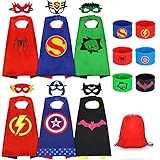 Jojoin 6 Pcs Capas de Superhéroe para Niños,...