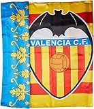 Valencia CF Badvcf Bandera, Blanco/Naranja, Talla...